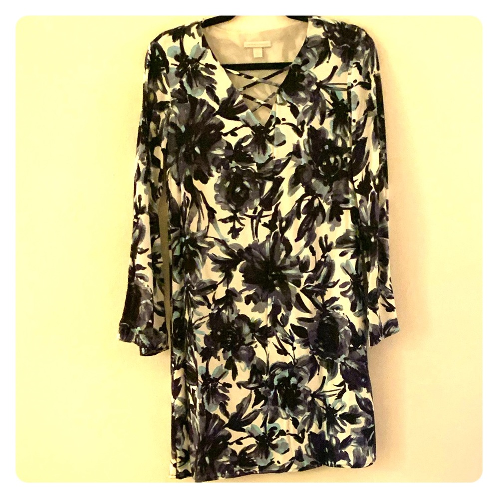Cotton floral dress.